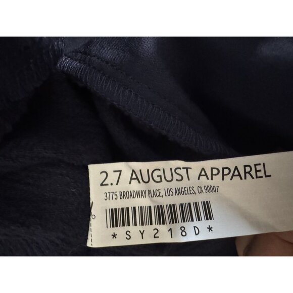 English Factory Dress S Navy Blue Babydoll T Shirt Short Sleeve Washable NWT - Picture 10 of 15